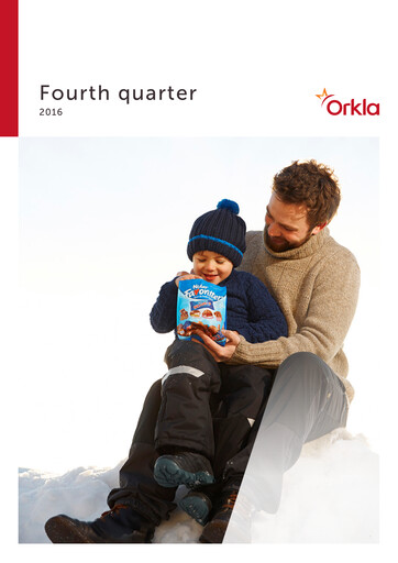 Thumbnail Orkla Quarterly Report 2016-q4