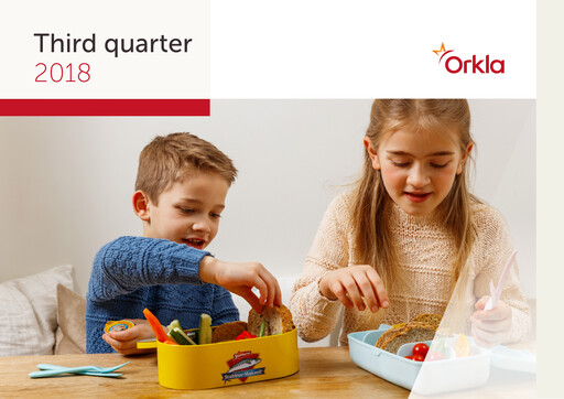 Thumbnail Orkla Quarterly Report 2018-q3