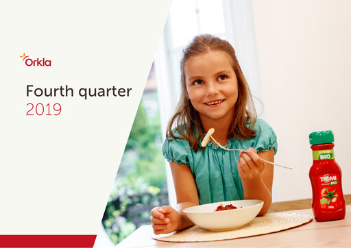 Thumbnail Orkla Quarterly Report 2019-q4