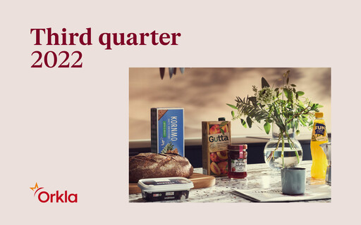Thumbnail Orkla Quarterly Report 2022-q3