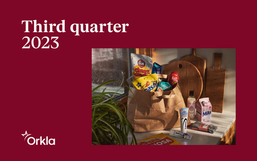 Thumbnail Orkla Quarterly Report 2023-q3