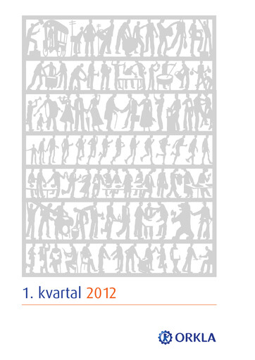 Thumbnail Orkla Quarterly Report 2012-q1