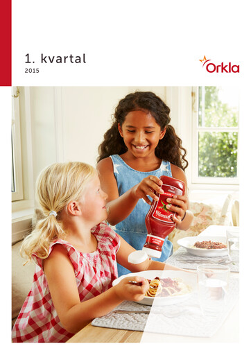 Thumbnail Orkla Quarterly Report 2015-q1