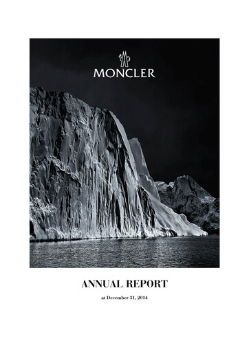Vorschaubild Moncler Jahresbericht 2014