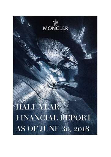 Thumbnail Moncler Half-year Report 2018-h1