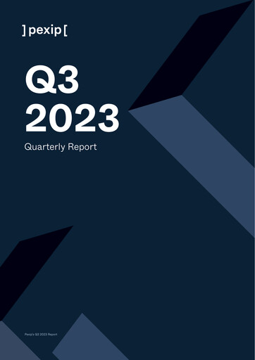 Thumbnail Pexip Quarterly Report 2023-q3