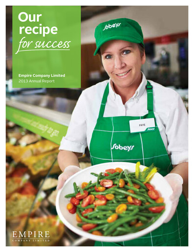 Thumbnail Empire Company Annual Report 2013