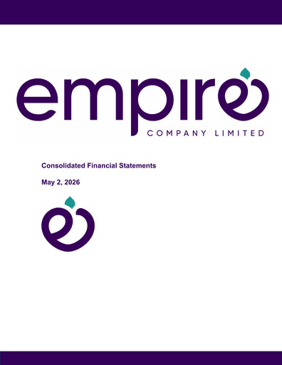 Thumbnail Empire Company Financial Statement 2026