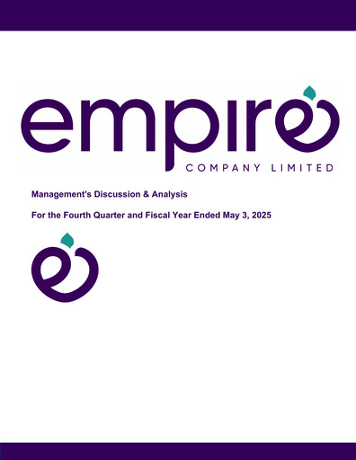 Thumbnail Empire Company Quarterly Report 2025-q4