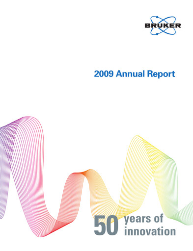 Thumbnail Bruker Annual Report 2009
