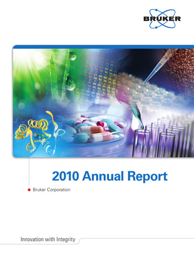Thumbnail Bruker Annual Report 2010