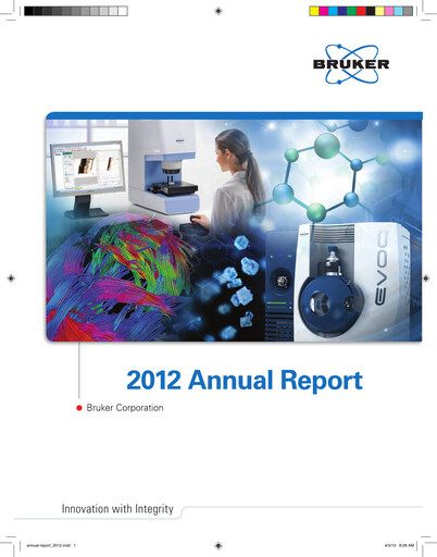 Thumbnail Bruker Annual Report 2012
