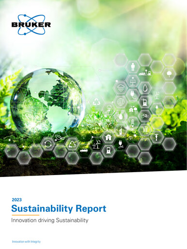 Thumbnail Bruker Sustainability Report 2023