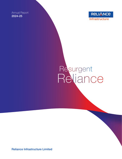 Thumbnail Reliance Infrastructure
 Annual Report 2024-2025