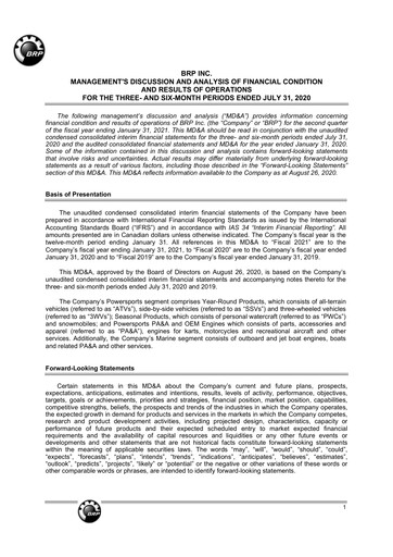 Vorschaubild BRP (Bombardier Recreational Products) Quartalsbericht 2021-q2