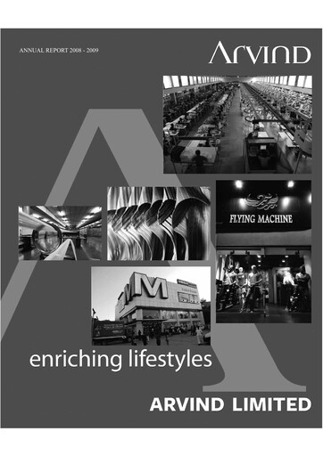 Thumbnail Arvind
 Annual Report 2008-2009