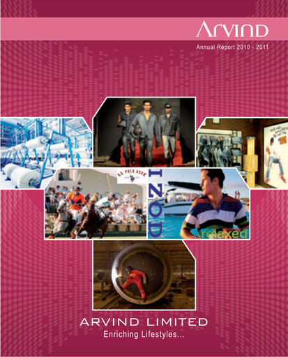 Thumbnail Arvind
 Annual Report 2010-2011