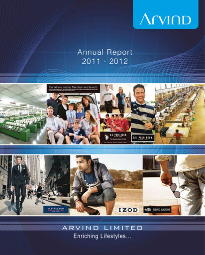 Thumbnail Arvind
 Annual Report 2011-2012