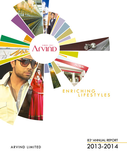 Thumbnail Arvind
 Annual Report 2013-2014