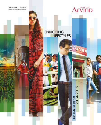 Thumbnail Arvind
 Annual Report 2014-2015