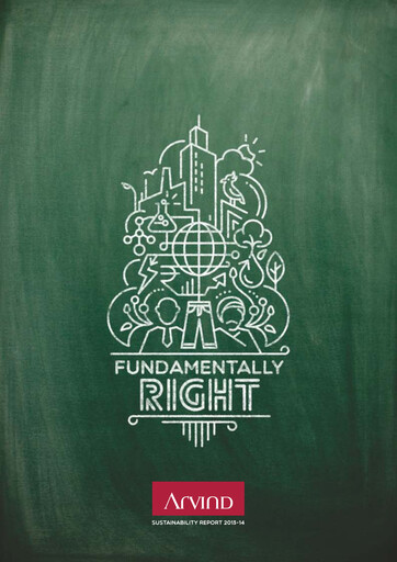 Thumbnail Arvind
 Sustainability Report 2013-2014