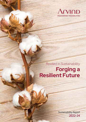 Thumbnail Arvind
 Sustainability Report 2022-2024