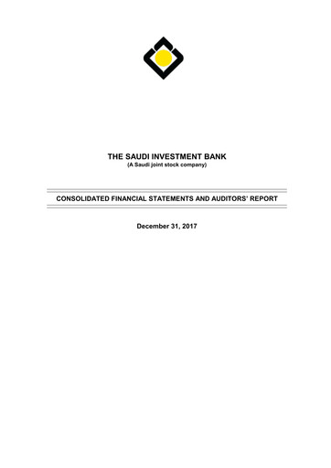 Thumbnail Saudi Investment Bank Financial Statement 2017