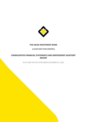Thumbnail Saudi Investment Bank Financial Statement 2023