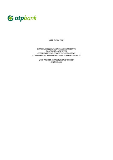 Thumbnail OTP Bank
 Half-year Report 2022-h1