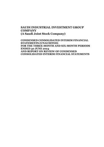Thumbnail Saudi Industrial Investment Group Quarterly Report 2024-q2