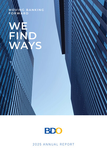 Thumbnail BDO Unibank Annual Report 2025