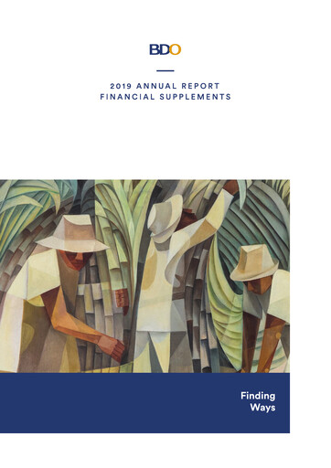 Thumbnail BDO Unibank Financial Statement 2019