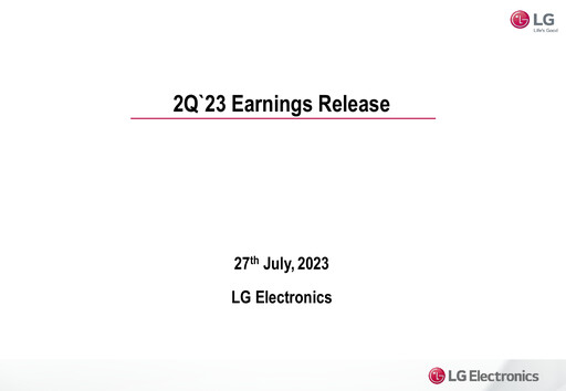 Thumbnail LG Electronics
 Quarterly Report 2023-q2
