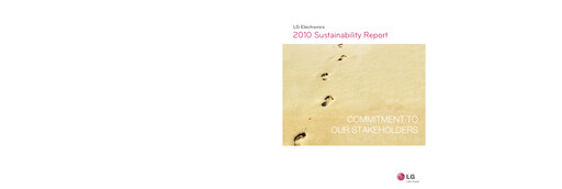 Thumbnail LG Electronics
 Sustainability Report 2010