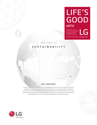 Thumbnail LG Electronics
 Sustainability Report 2015-2016