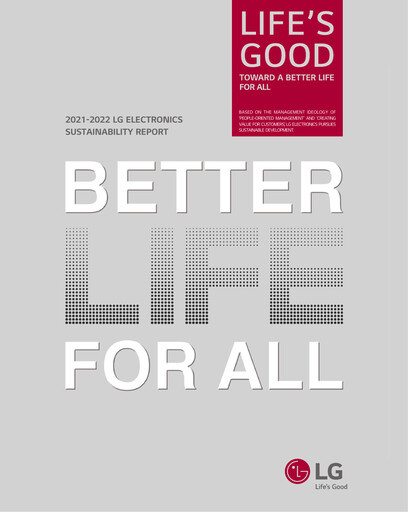 Thumbnail LG Electronics
 Sustainability Report 2021-2022