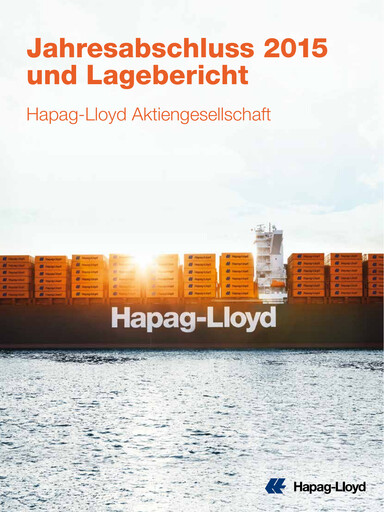 Thumbnail Hapag-Lloyd
 Financial Statement 2015