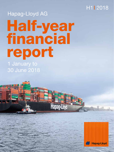 Thumbnail Hapag-Lloyd
 Half-year Report 2018-h1