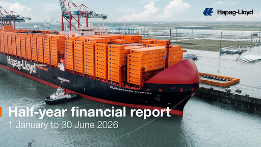 Thumbnail Hapag-Lloyd
 Half-year Report 2026-h1