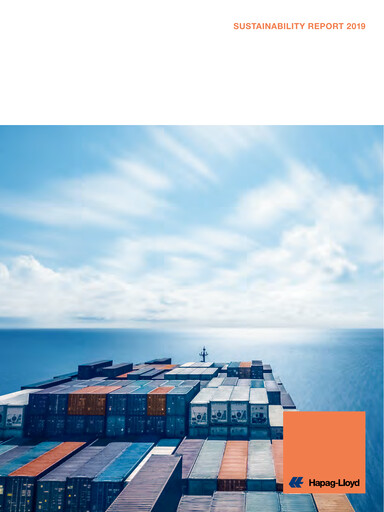 Thumbnail Hapag-Lloyd
 Sustainability Report 2019