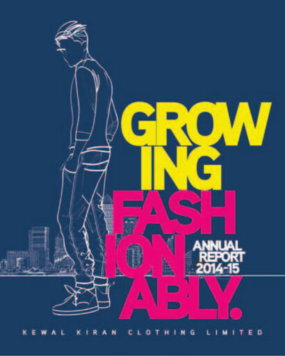 Thumbnail Kewal Kiran Clothing
 Annual Report 2015
