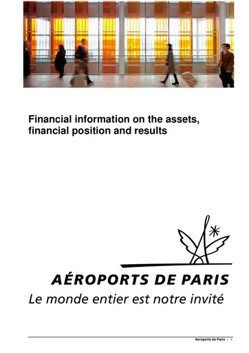 Miniature Aéroports de Paris Bilan financier 2014