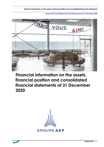 Miniature Aéroports de Paris Bilan financier 2020