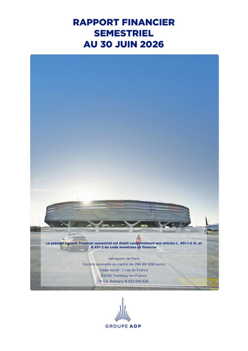 Thumbnail Aéroports de Paris Half-year Report 2026-h1