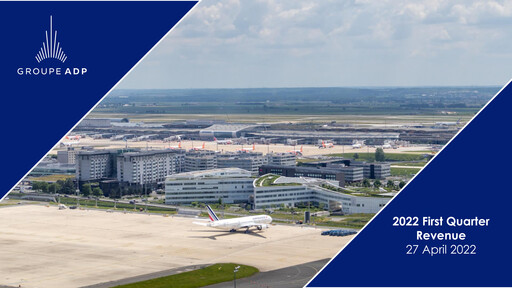 Thumbnail Aéroports de Paris Quarterly Report 2022-q1
