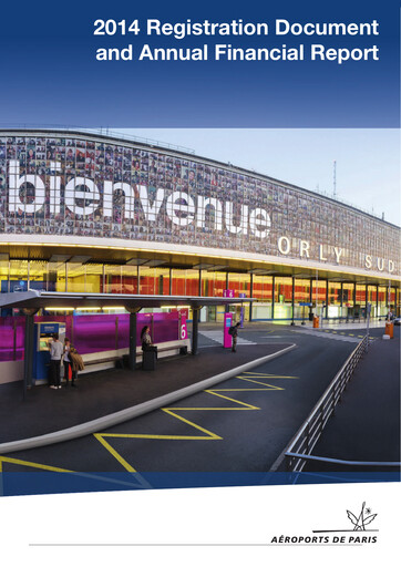 Thumbnail Aéroports de Paris Universal Registration Document 2014