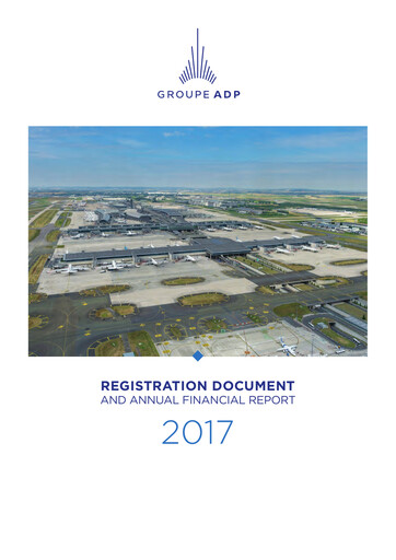Thumbnail Aéroports de Paris Universal Registration Document 2017
