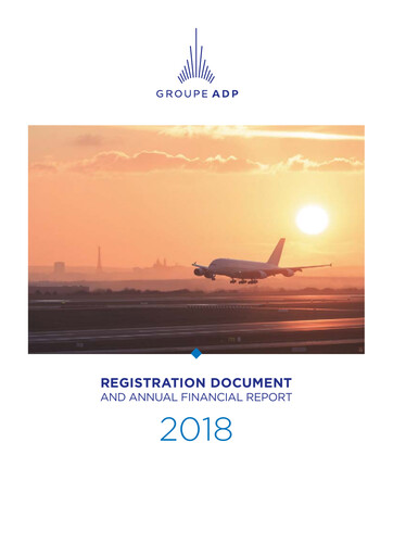 Thumbnail Aéroports de Paris Universal Registration Document 2018
