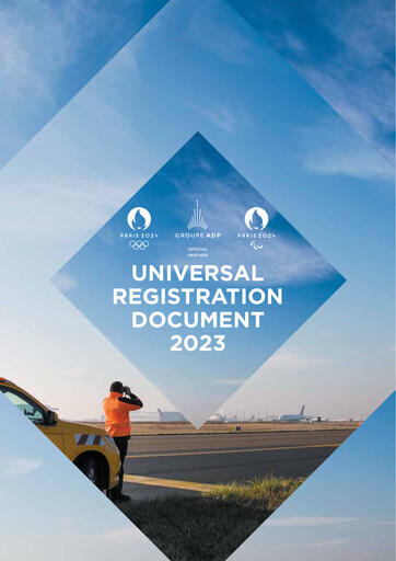 Thumbnail Aéroports de Paris Universal Registration Document 2023