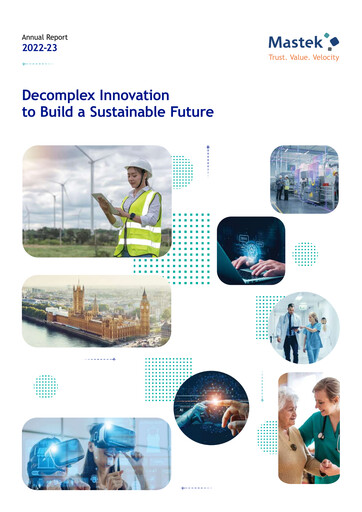 Thumbnail Mastek Annual Report 2022-2023